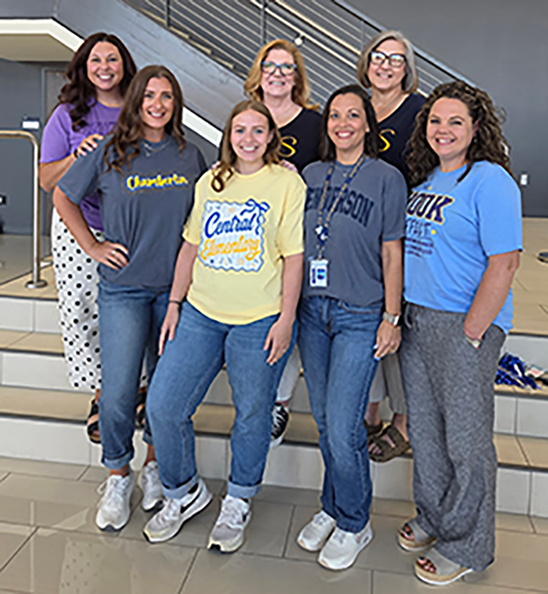 All our SISD Nurses representing their campuses.